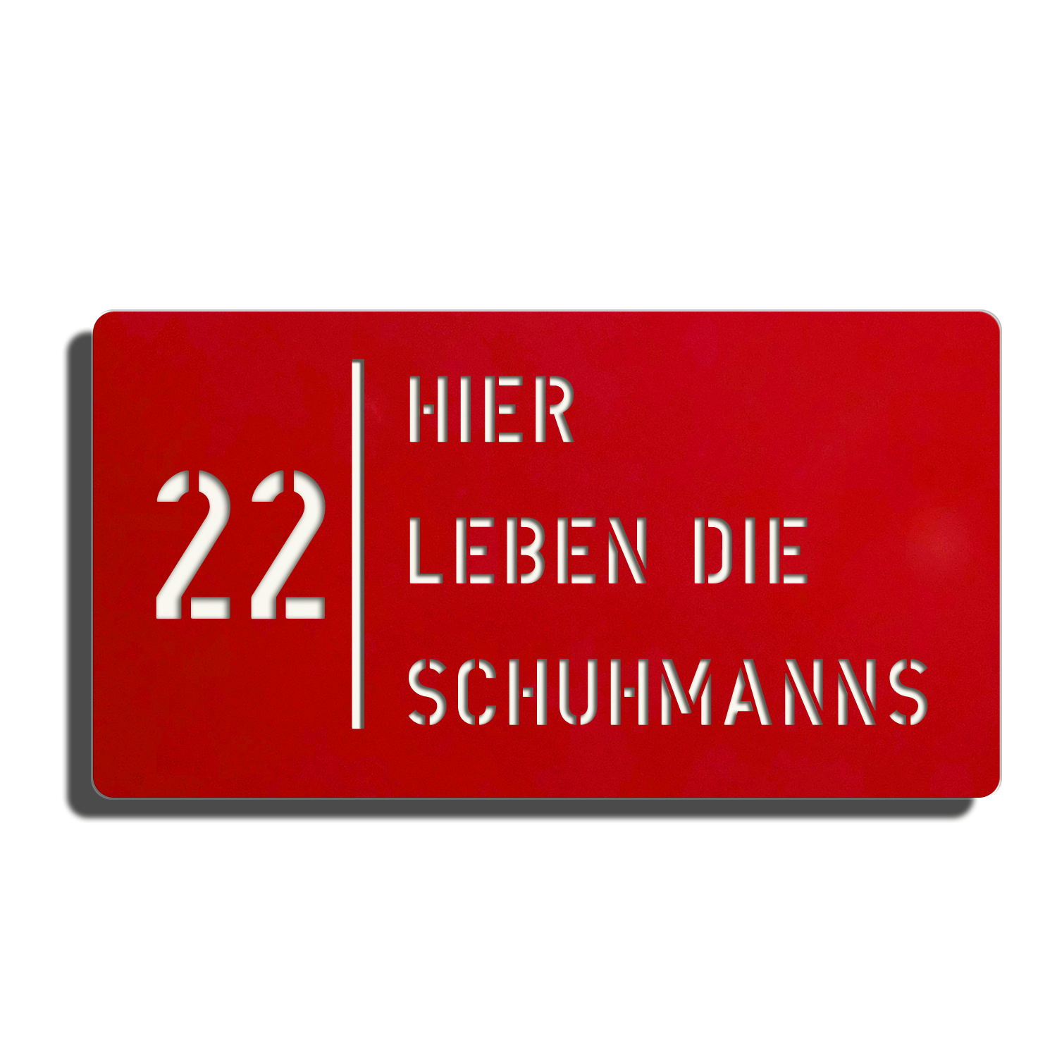 Kategorie Namensschilder Haus SCHRIFTWERKER