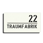 Weiß glänzende Oberfläche